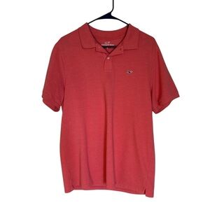 Vineyard Vines salmon color Polo Shirt Classic Design